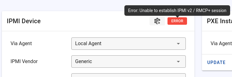 Tooltip IPMI error